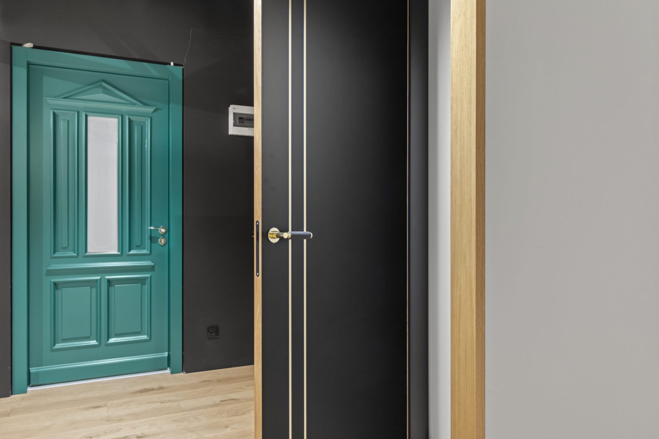 Interior doors and exterior doors